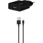 Зарядное устройство TTEC SmartCharger USB Black w/Lightning cable (2SCS20LS)