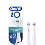 Насадка для зубной щётки BRAUN ORAL-B iO Specialised Clean White 2шт (80364187)