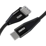 Кабель CHOETECH XCC-1003 Type-C to Type-C 60W Cable 1.2м Black (XCC-1003-BK)