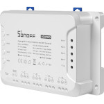 Wi-Fi выключатель-реле на DIN рейку SONOFF Pro R3 4-channel with RF Control (4CHPROR3)