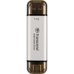 Портативный SSD диск TRANSCEND ESD310 1TB USB3.2 Gen2 Silver (TS1TESD310S)
