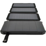 Повербанк з сонячною батареєю VOLTRONIC 1705-3 12000mAh Black