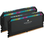 Модуль пам'яті CORSAIR Dominator Platinum RGB Black DDR5 6000MHz 64GB Kit 2x32GB (CMT64GX5M2B6000C30)