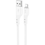 Кабель HOCO X97 Crystal Color USB-A to Lightning 1м White