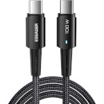 Кабель ESSAGER Sunset 100W Charging Data Cable Type-C to Type-C 3м (EXCTT1-CGC01)