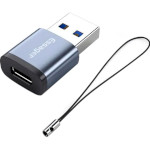Адаптер OTG ESSAGER Soray OTG Adapter USB3.0 Male to Type-C Female Gray (EZJCA-SRB0G)