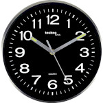 Настенные часы TECHNOLINE WT7620 Black/Silver