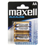 Батарейка MAXELL Alkaline AA 4шт/уп (723758.04.EU)