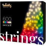 Smart LED гирлянда TWINKLY Strings RGBW 400 Gen II Multicolor Edition IP44 Black Cable (TWS600SPP-BEU)