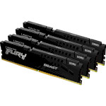 Модуль пам'яті KINGSTON FURY Beast Black DDR5 5200MHz 128GB Kit 4x32GB (KF552C40BBK4-128)