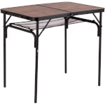 Кемпинговый стол BO-CAMP Decatur 90x60см Black/Wood (1404200)