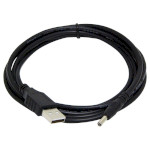 Кабель живлення USB to DC CABLEXPERT 3.5x1mm 5V 1.8м Black (CC-USB-AMP35-6)