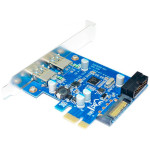 Контроллер PCI-E USB3.0 (2ext. 19pin. SATA) (B00559)