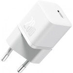 Зарядное устройство BASEUS GaN5 Fast Charger Mini 1C 20W White (CCGN050102)