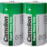 Батарейка CAMELION Super Heavy Duty C 2шт/уп (10100214)