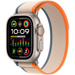 Смарт-часы APPLE Watch Ultra 2 GPS + Cellular Titanium Case with Orange/Beige Trail Loop M/L (MRF23UL/A)