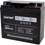 Акумуляторна батарея I-BATTERY ABP18-12L (12В, 18Агод)