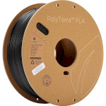 Пластик (филамент) для 3D принтера POLYMAKER PolyTerra PLA 1.75mm, 1кг, Charcoal Black (PM70820)