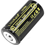 Акумулятор LIITOKALA Li-Ion CR123A 700mAh 3.7V TipTop (LII-16A)