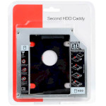 Адаптер Optibay 9.5mm POWERPLANT Caddy 2nd HDD 2.5" SATA (HB390007)