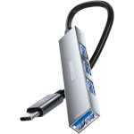 USB-хаб ESSAGER 4-in-1 USB-C to 4xUSB-A2.0 OTG Charging Hub (EHBC04-FY10-P)