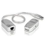 Подовжувач USB по кручений парі ATEN USB Cat 5 Extender 0.2м (UCE-60)