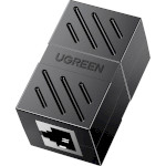 З'єднувач крученої пари UGREEN NW114 RJ-45 Ethernet Cable Extender Adapter екранований Black