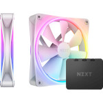 Комплект вентиляторів NZXT F140 RGB Duo White 2-Pack (RF-D14DF-W1)