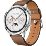 Смарт-часы HUAWEI Watch GT4 Classic 46mm Brown Leather (55020BGW)