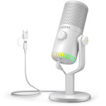 Микрофон для стриминга/подкастов MAONO DM30 White