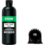 Фотополімерна гума для 3D принтера ESUN Hard-Tough Resin, 1кг, Black (HARDTOUGH-B1)