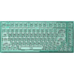 Клавиатура беспроводная FL ESPORTS Q75 SAM Kailh Clione Limacina Switch Green Ice Transparent