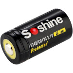 Акумулятор SOSHINE Li-ion Protected CR123A 700mAh 3.7V 0.7A TipTop (16340P-3.7-700 P)