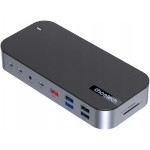 Порт-реплікатор CHOETECH M52 15-in-1 USB-C Multiport Adapter (HUB-M52-GY)