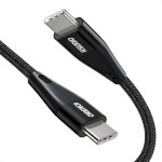 Кабель CHOETECH XCC-1004 Type-C to Type-C 60W Cable 2м Black (XCC-1004-BK)