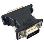 Адаптер CABLEXPERT VGA - DVI Black (A-VGAM-DVIF-01)