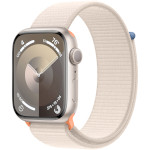 Смарт-часы APPLE Watch Series 9 GPS 45mm Starlight Aluminum Case with Starlight Sport Loop (MR983QP/A)