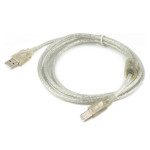 Кабель CABLEXPERT USB2.0 AM/BM White 4.5м (CCF-USB2-AMBM-TR-15)