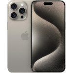 Смартфон APPLE iPhone 15 Pro Max 1TB Natural Titanium (MU7J3RX/A)