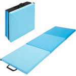 Складной гимнастический мат 4FIZJO Tri-Fold Folding Exercise Mat Blue (4FJ0570)