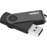 Флэшка VERICO Flip 128GB USB2.0 Black (1UDOV-R0BKC3-NN)