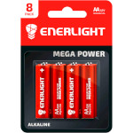 Батарейка ENERLIGHT Mega Power AA 8шт/уп