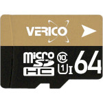 Карта памяти VERICO microSDXC 64GB Class 10 (1MCOV-MDX963-NN)