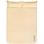 Самонадувний 2-місний килимок з подушкою NATUREHIKE CNK2300DZ014 Beige (6976023926952)