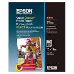 Фотопапір EPSON Value Glossy 10x15см 183г/м² 100л (C13S400039)