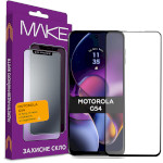 Защитное стекло MAKE Asahi Glass для Motorola Moto G54 (MGF-MG54)