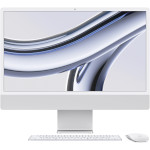 Моноблок APPLE iMac 24" Retina 4.5K M3 Silver (MQR93UA/A)