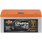 Аккумуляторная батарея LOGICPOWER LiFePO4 25.6V - 100Ah LCD (25.6В, 100Ач, BMS 150A/75A) (LP23983)