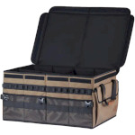 Портативна сумка-контейнер NATUREHIKE NH21SNX04 Outdoor Camping Oxford Cloth Folding Storage Box Dark Brown (6927595798058)