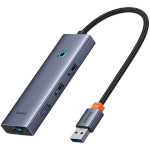 USB-хаб BASEUS Flite Series 4-port USB-A Hub Space Gray (B0005280A813-02)